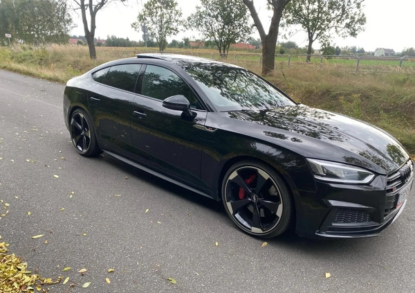 Audi S5 cena 148000 przebieg: 46988, rok produkcji 2019 z Prusice małe 154